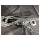 Big Red 4-Ton Cable Puller - Come-Along Hand Winch