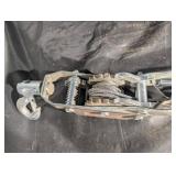 Big Red 4-Ton Cable Puller - Come-Along Hand Winch
