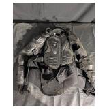 Motorcycle Protective Armor Set - Back Protector & Knee & Elbow Pads, Size M