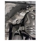 Motorcycle Protective Armor Set - Back Protector & Knee & Elbow Pads, Size M
