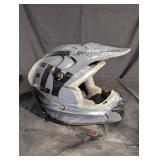Fly Racing Full-Face MX Helmet - Size M (57-58 cm) Gray/Black