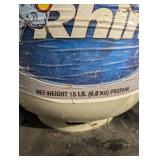 Blue Rhino 15-Lb Propane Tank with Mounting Bracket