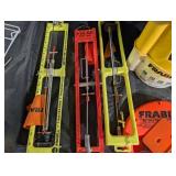 Frabill Ice Fishing Tackle - 10-Inch Pro Tip-Up, Reels, Rods, Lures & Case
