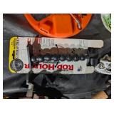 Frabill Ice Fishing Tackle - 10-Inch Pro Tip-Up, Reels, Rods, Lures & Case