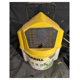 Frabill Ice Fishing Tackle - 10-Inch Pro Tip-Up, Reels, Rods, Lures & Case