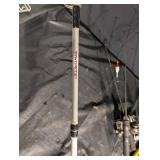 Frabill Ice Fishing Tackle - 10-Inch Pro Tip-Up, Reels, Rods, Lures & Case