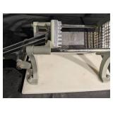 Vegetable Dicer - Manual Grid-Chopper with Stand (Vintage Kitchen Tool)