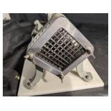 Vegetable Dicer - Manual Grid-Chopper with Stand (Vintage Kitchen Tool)