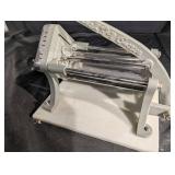 Vegetable Dicer - Manual Grid-Chopper with Stand (Vintage Kitchen Tool)