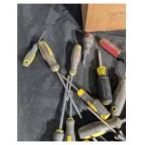 Assorted Screwdrivers - Flathead & Phillips, Mixed Sizes