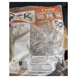 LockJawz T-Post Spring Wire Clip TSWC - 50-Pack