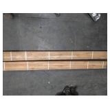 Hardwood Flooring, 8 ft Long, Two Bundles