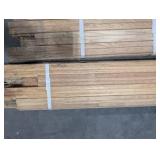 Hardwood Flooring, 8 ft Long, Two Bundles