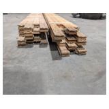 Hardwood Flooring, 8 ft Long, Two Bundles
