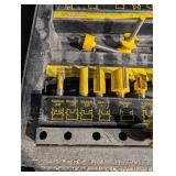 Router Bit Set with 1/4-in Shafts - Dovetail, Straight, V-Groove & Core Box Bits