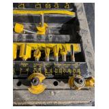 Router Bit Set with 1/4-in Shafts - Dovetail, Straight, V-Groove & Core Box Bits