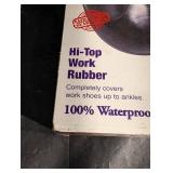 TINGLEY Weather-Tuff Stretch Rubber Overshoes - Hi-Top Work XL