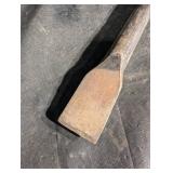 Vintage 2in Wide Flat Chisel Bar - 15in Long Steel Tool