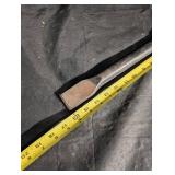 Vintage 2in Wide Flat Chisel Bar - 15in Long Steel Tool