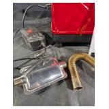 Silvel Diesel Heater - Portable Unit with Exhaust Hose & Installation Manual