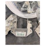 Galvanized Steel Brackets & Mounting Hardware - Assorted Channel & L-Shape Brackets