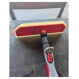 Red-Handled Squeegee Cleaning Tool with Pivot Head