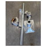 Stove Pipe Duravent Galvanized HVAC Ducting Parts - Round Duct, Elbows, Grille & Plenum