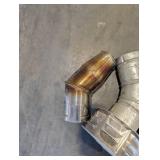 Stove Pipe Duravent Galvanized HVAC Ducting Parts - Round Duct, Elbows, Grille & Plenum