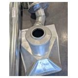 Stove Pipe Duravent Galvanized HVAC Ducting Parts - Round Duct, Elbows, Grille & Plenum