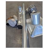 Stove Pipe Duravent Galvanized HVAC Ducting Parts - Round Duct, Elbows, Grille & Plenum
