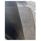 Black Window Screen Mesh Roll - Insect Screen, Square Grid, Cardboard Core