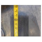 Black Window Screen Mesh Roll - Insect Screen, Square Grid, Cardboard Core