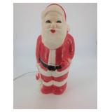 Santa Claus vintage blow mold