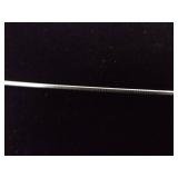 .925 Sterling Silver Larimar and Topaz Turtle Dangle Pendant Necklace