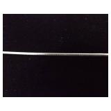 .925 Sterling Silver Larimar and Topaz Turtle Dangle Pendant Necklace