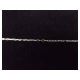 .925 Sterling Silver Topaz Cat Pendant Necklace