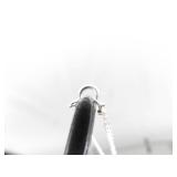 .925 Sterling Silver Topaz Cat Pendant Necklace