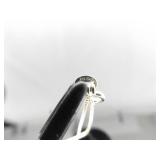 .925 Sterling Silver Blue Agate Pendant Necklace