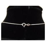 .925 Sterling Silver Mystic Amethyst Crystal Pendant Necklace