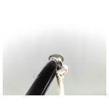 .925 Sterling Silver Mystic Amethyst Crystal Pendant Necklace