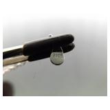 .925 Sterling Silver Green Turquoise Pendant Necklace