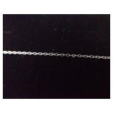 .925 Sterling Silver Calcedony Dragons Veins Agate Pendant Necklace