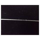 .925 Sterling Silver Calcedony Dragons Veins Agate Pendant Necklace