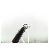 .925 Sterling Silver Calcedony Dragons Veins Agate Pendant Necklace