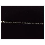 .925 Sterling Silver Moss Agate Pendant Necklace