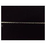 .925 Sterling Silver Moss Agate Pendant Necklace