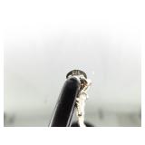 .925 Sterling Silver Ammonite Fossil Pendant Necklace