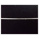 .925 Sterling Silver RARE Dik Dik Horn Pendant Necklace