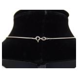 .925 Sterling Silver RARE Dik Dik Horn Pendant Necklace