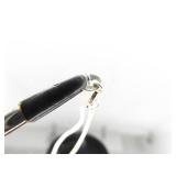 .925 Sterling Silver RARE Dik Dik Horn Pendant Necklace